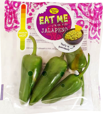Grænt Jalapeno Pakkað