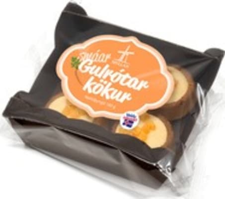 Myllu smá gulrótarkökur 4 stk