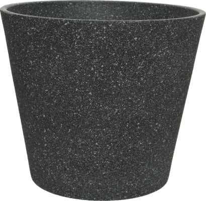 Decoris-Pottur Poly Zach Black 30cm(8)