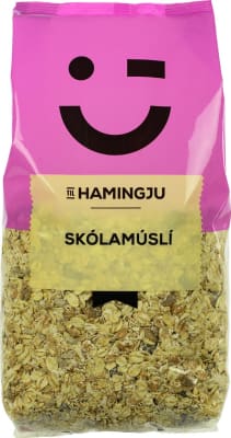 Til hamingju Skólamúslí hnetulaust 6x900g