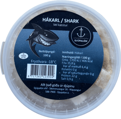 Djúpalón Hákarl Vel kæstur 100 g