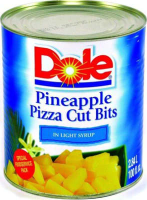 DOLE Ananas bitar 3kg (6stk/ks)