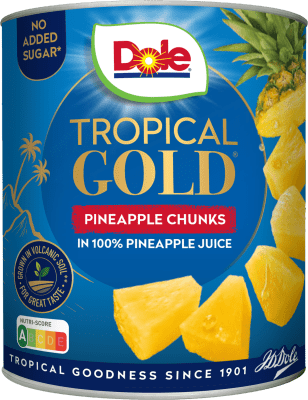 Dole Ananas Gold bitar 6x432g
