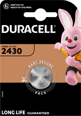 Duracell CR2430 1stk - 3V Lithium Coin