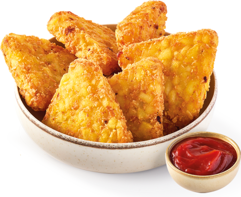 Ecofrost Hash brown þríhyrningar 2,5kg (4 stk/ks)