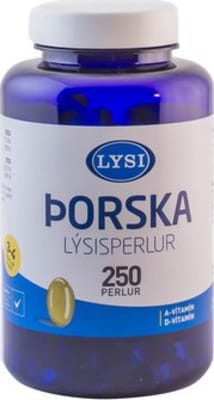 Lýsisperlur 6x250stk/ks