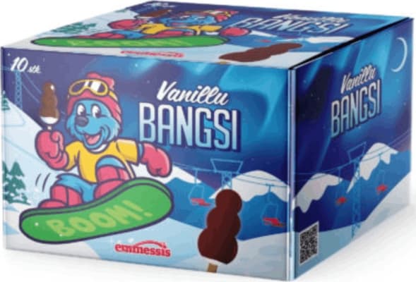 Emmessís vanillu bangsar 10 stk