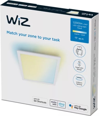Panel WiZ Ceiling SQ 12W White 27-65K TW
