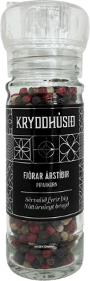 Fjórar árstíðir piparkorn með kvörn 45 gr (12)