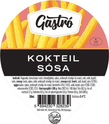 Gastró Kokteilsósa Box