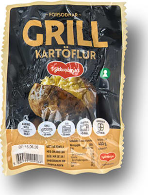 Grillkartöflur 400g / 20 í kassa - ÞYKKVABÆJAR