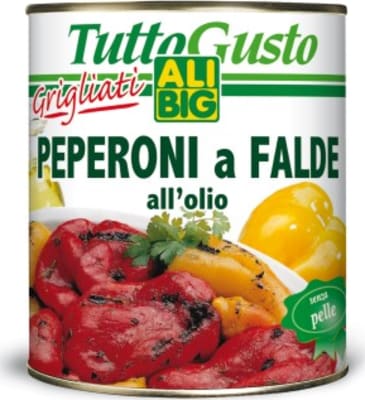 Grilluð blönduð paprika 800g