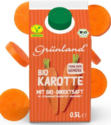 Gulrótarsafi Lífrænn 8x0.5L Citti