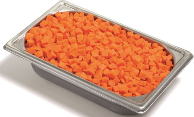 Gulrótarteningar 4x2,5Kg Sysco 39600