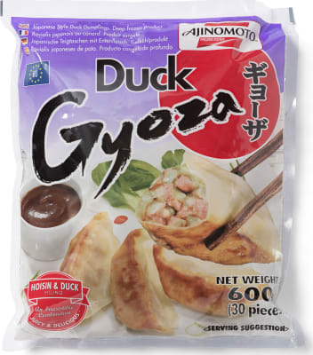 Gyoza Dumplings með önd