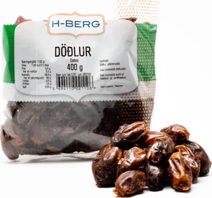 H-Berg döðlur 400 gr