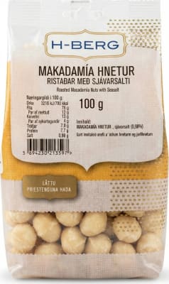 H-Berg makadamia hnetur 100 gr