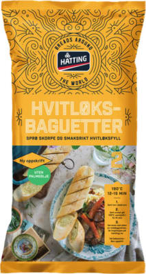 Hatting hvítlauksbrauð án pálmaolíu