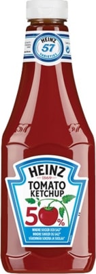 Heinz Tómatsósa Minni Sykur & Salt