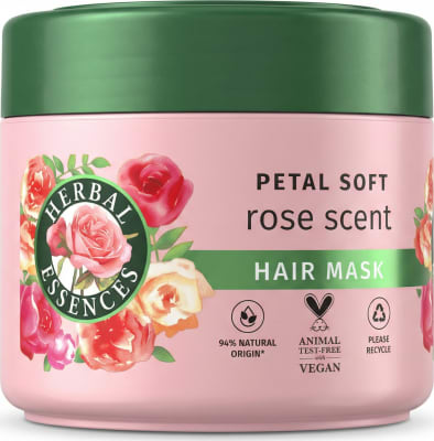 Herbal Essences Petal Soft hármaski með rósailm 300 ml