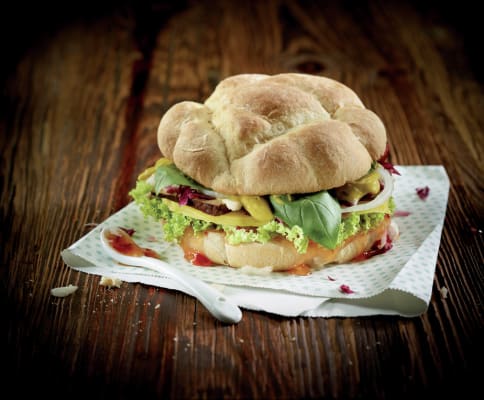 Hiestand Break-Off Bun Hamborgarabrauð