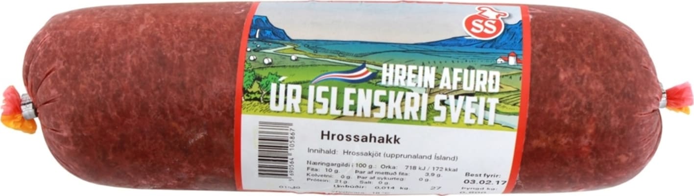 Hrossahakk fr í langa 800 gr