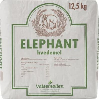 Hveiti Elephant 12,5 kg