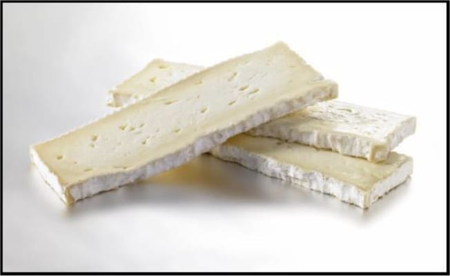 IQF Cheese Brie Slices 15 g
