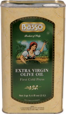 Jómfrúar ólífuolía Basso 3ltr