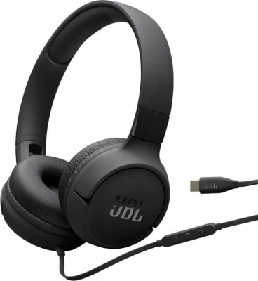 JBL Heyrnartól Svört USB-C m.Mic