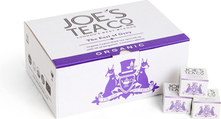 JOE’S Te The Earl of Grey lífrænt single pack 50stk