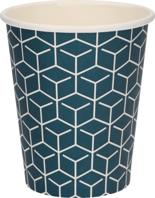 Kaffibollar áprentaðir Art Deco 8oz 1000stk