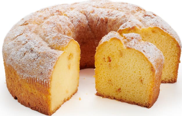 Kaka sítrónu hringur óskorin 1,1kg (4stk/ks)