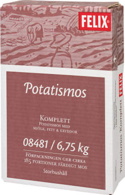 Kartöflumús 6,75 kg. Felix