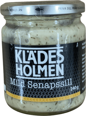 Klädesholmen Mild Senapssill 240 g