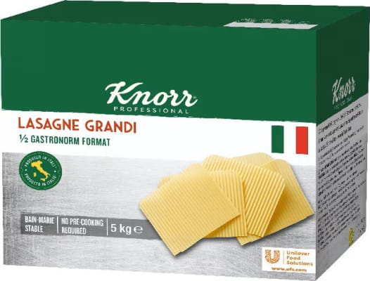 Knorr Lasagne plötur 1/2 gastro 5kg