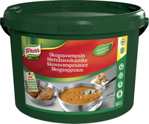 Knorr skógarsveppa sósa þurr 3kg/20ltr