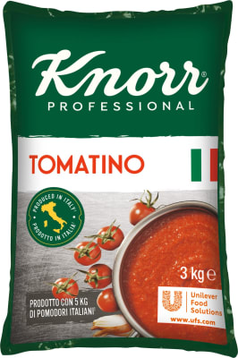 Knorr Tómatínó hakkaðir tómatar poki 3kg (4stk/ks)