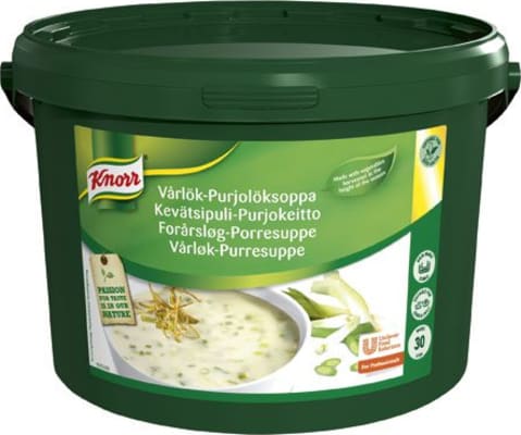 Knorr Vor- og blaðlaukssúpa þurr 3kg/30ltr