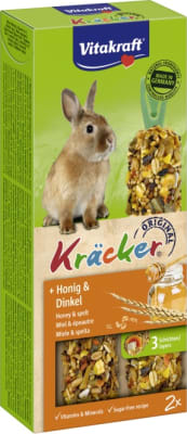 Kracker original f. kanínur hunangsstangir 2pk