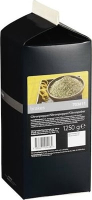 Krydd Sítrónupipar 1x1.25 Kg Brakes 703611