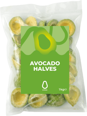 Lárpera Avocado helmingar IQF 1kg (6stk/ks)