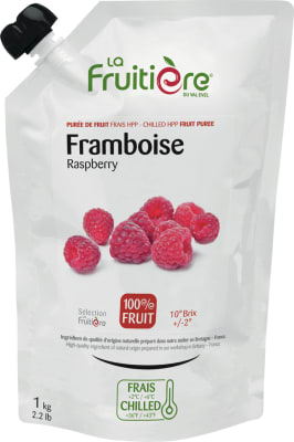 La Fruitiere 100% Raspberry puree