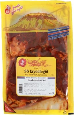 Kryddlegnar lærissneiðar lt.