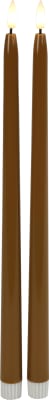 LED-Kert 2stk.pk.38cm. Amber  (12)