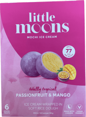 Little Moons mochi-ís – Alveg suðræn passionsávöxtur & mangó 192 g