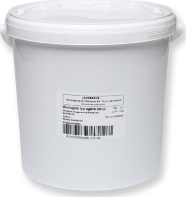 Ljóst Agave síróp Jakobsens 12,5kg