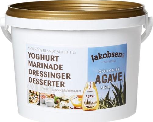 Ljóst Agave síróp Jakobsens 2,5kg