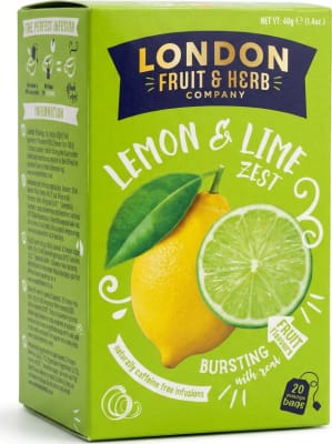 London fruit and herb lemon & lime 20 stk