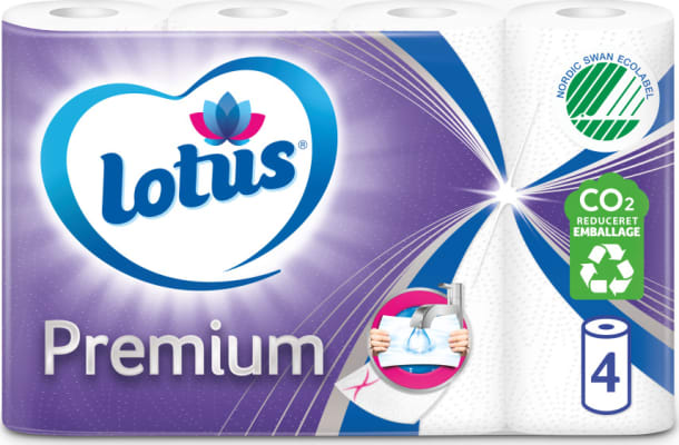 Lotus Premium Eldhúsrúllur 8x4stk